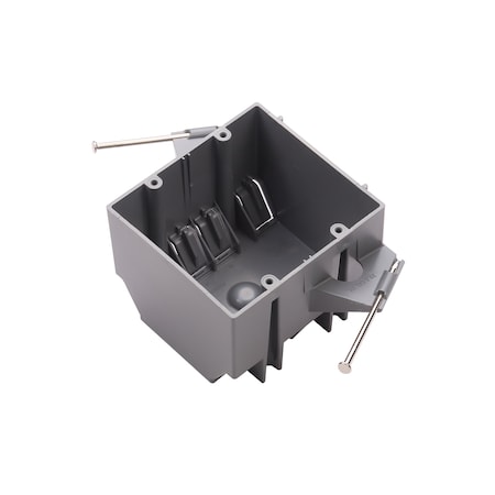 Energetic Lighting Electrical Box, 2, Plastic, Rectangle Shape, 75 PK EPB-2G32